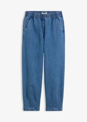 Jeansy mom, high waist, wygodny pas