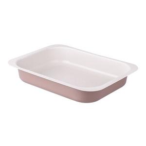 Forma do pieczenia tłoczona 29 x 22 cm non-stick caffe creme