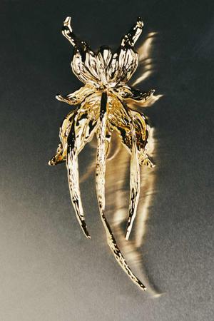 Broszka Metallic Petals