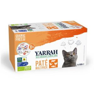 Yarrah Bio Wielopak Pasztet 8 x 100 g