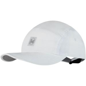 BUFF 5 Panel Go Cap Czapka Biegowa Unisex White UPF50 (S/M)