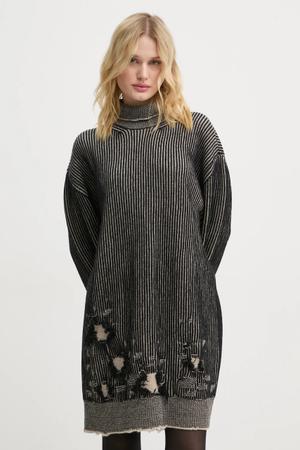 MM6 Maison Margiela sukienka dwustronna wełniana