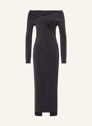 Allsaints Sukienka Dżersejowa Delta schwarz