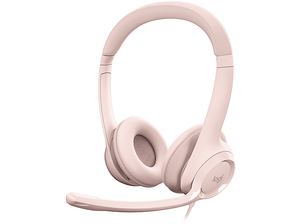 Słuchawki LOGITECH USB Computer Headset H390 Różowy 981-001281