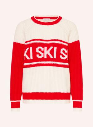 Mrs & Hugs Sweter rot