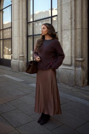 Spódnica midi Chocolate Touch