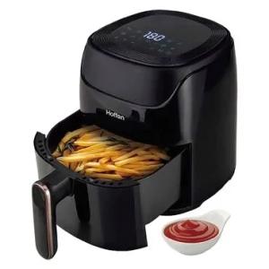 HOFFEN Frytkownica beztłuszczowa, 1400 W, 3,8 l, czarna AF-6075