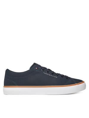 Tommy Hilfiger Sneakersy Th Hi Vulc Core Low Ii Mesh FM0FM05513 Granatowy