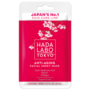 HADA LABO TOKYO RED Anti-Aging Maska na Tkaninie