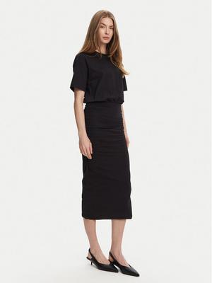Marella Sukienka codzienna Ileana 2513621014 Czarny Slim Fit