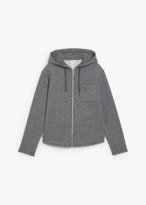Bluza rozpinana z kapturem, z mieszanki bawełny