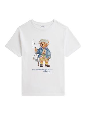 Polo Ralph Lauren T-Shirt 323B18890002 Biały Regular Fit