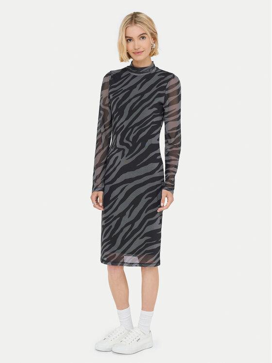 ONLY Sukienka codzienna Erica 15355845 Szary Regular Fit