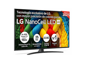 PRODUKT PO EKSPOZYCJI - Telewizor NanoCell LG 55NANO81A6A 55" 4K webOS Nano Color Czarny