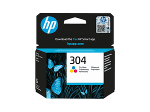 Wkład atramentowy HP 304 Instant Ink Trójkolorowy N9K05AE