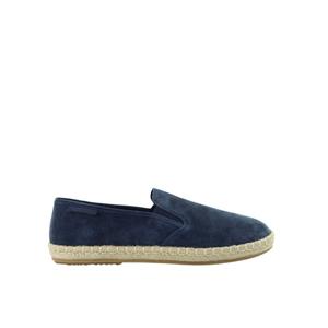 Męskie skórzane granatowe espadryle MARC O'POLO 60329313805305-890