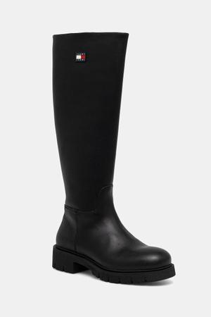 Tommy Jeans kozaki TJW STRETCHY LONG SHAFT