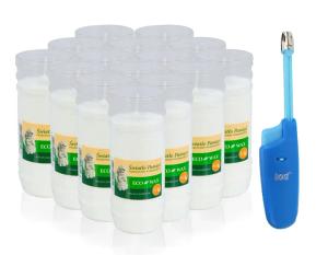 Wkłady PARAFINOWE całoroczne 60h N5 (15szt) GRATIS