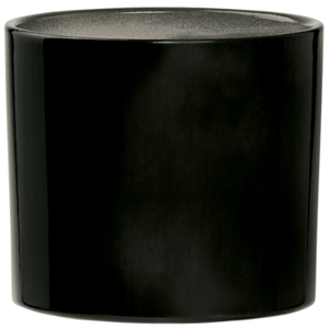 Doniczka ceramiczna z podstawką walec 16 x 18 cm krem mat symbol 1061 A