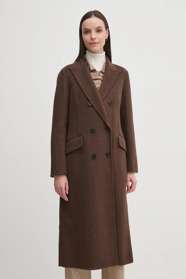 Pedro del Hierro płaszcz z domieszką wełny