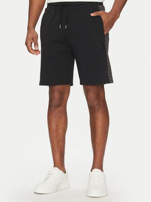 BOSS Szorty sportowe Luke 50540525 Czarny Regular Fit