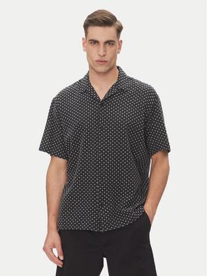 Jack & Jones Koszula Luke 12277185 Czarny Relaxed Fit