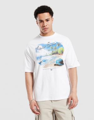 New Era T-Shirt Ne Beach Graphic Os None