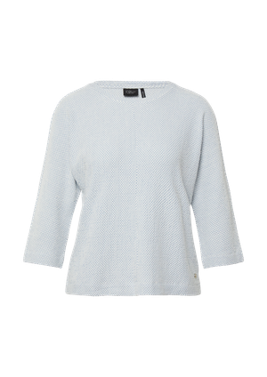 Bluza z teksturowanym wzorem