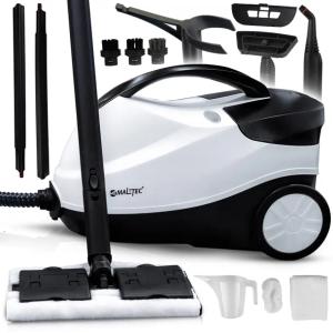 PAROWNICA MYJKA PAROWA CZYŚCIK MOP PAROWY DUŻY ZESTAW AKCESORIA 2000W