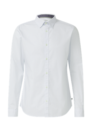 Slim fit: wzorzysta koszula z kołnierzykiem Kent