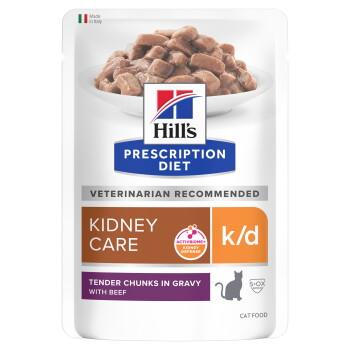 Hill's Prescription Diet k/d Kidney Care Wołowina 48x85 g