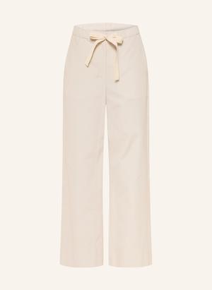 S Max Mara Spodnie Culotte Argento beige