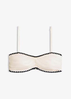 Biustonosz bikini bandeau z haftem