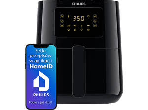 Frytkownica niskotłuszczowa Air fryer PHILIPS HD9252/90 OVI mini Czarny