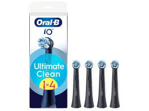Końcówki do szczoteczki ORAL-B iO Ultimate Clean (4 szt.) Czarny