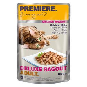 PREMIERE Deluxe Ragout Adult Produkt bogaty w kurczaka 44x85 g
