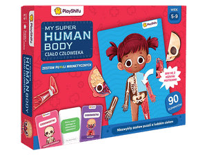 Zabawka edukacyjna PLAYSHIFU My Super Human Body Wielokolorowy