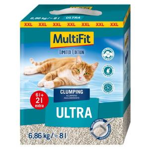 MultiFit żwirek dla kota Ultra 6l + 2l overfill