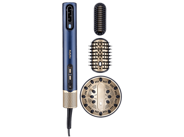 Suszarka BABYLISS P1337E 4w1 (Air Wand AS6550E + dyfuzor) Granatowo-złoty