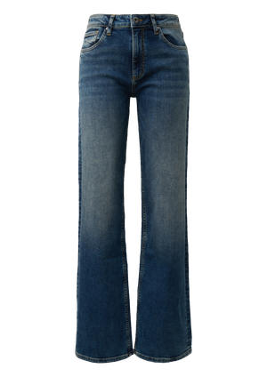 Dżinsy Catie / Slim Fit / Wysoki stan / Szeroka nogawka
