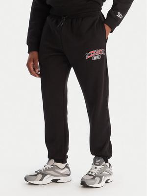 Reebok Spodnie dresowe Walker RK25149CCM Czarny Regular Fit