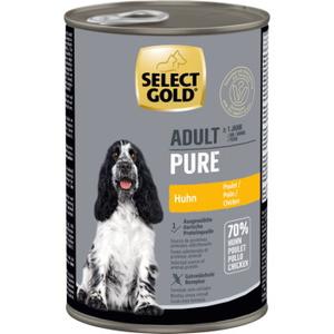 SELECT GOLD Pure Adult Kurczak 6x400 g