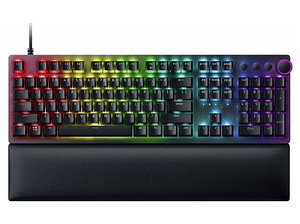 Klawiatura przewodowa RAZER Huntsman V2 Clicky Optical Switch Purple RZ03-03930300-R3M1