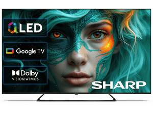 Telewizor QLED SHARP 65HP6465E 65" 4K Google TV Dolby Vision Czarny