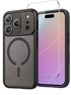 ETUI MAGSAFE + 2x SZKŁO HARTOWANE DO IPHONE 17 PRO MAX | COVER WZMOCNIONE