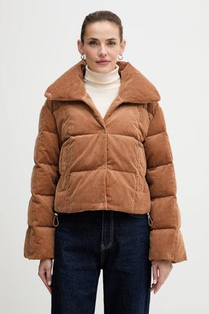 Calvin Klein Jeans kurtka sztruksowa puchowa