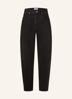 Agolde Dżinsy Fusion Baggy Taper Fit schwarz