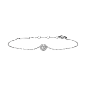 Daniel Wellington DW Pavé Crystal 155-185 mm Silver