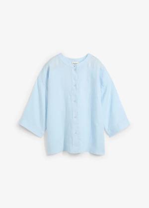 Bluzka oversize z czystego lnu