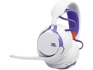 Bezprzewodowe słuchawki gamingowe JBL Quantum 650 Biało-fioletowy